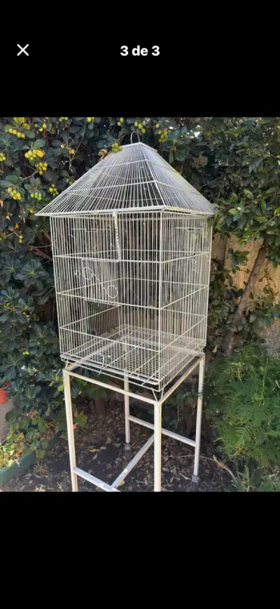 Jaula para pájaros grande - miniatura 2