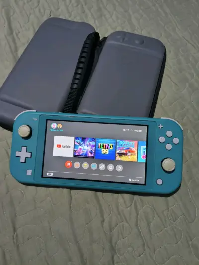 Consola portátil Nintendo turquesa - miniatura 1