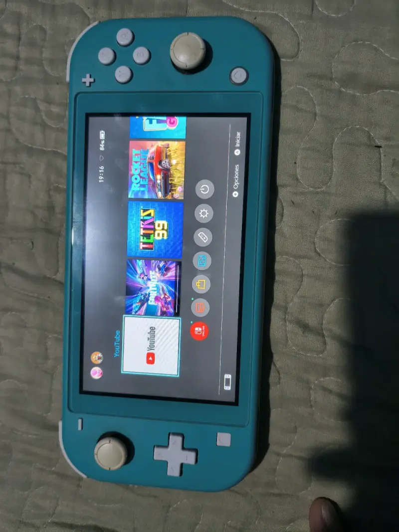 Consola portátil Nintendo turquesa - 3