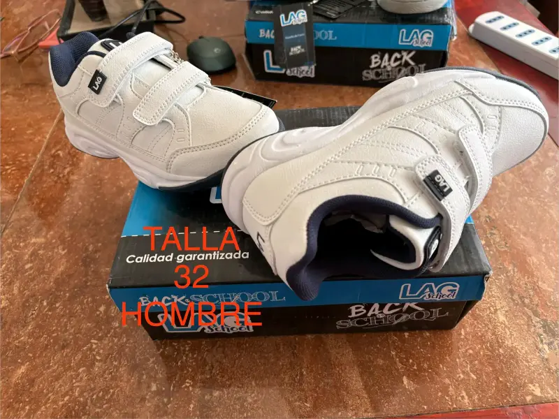 Zapatillas blancas LAG talla 37 - 5