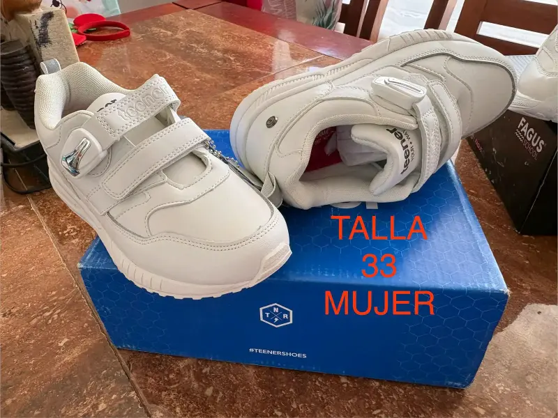 Zapatillas blancas LAG talla 37 - 6