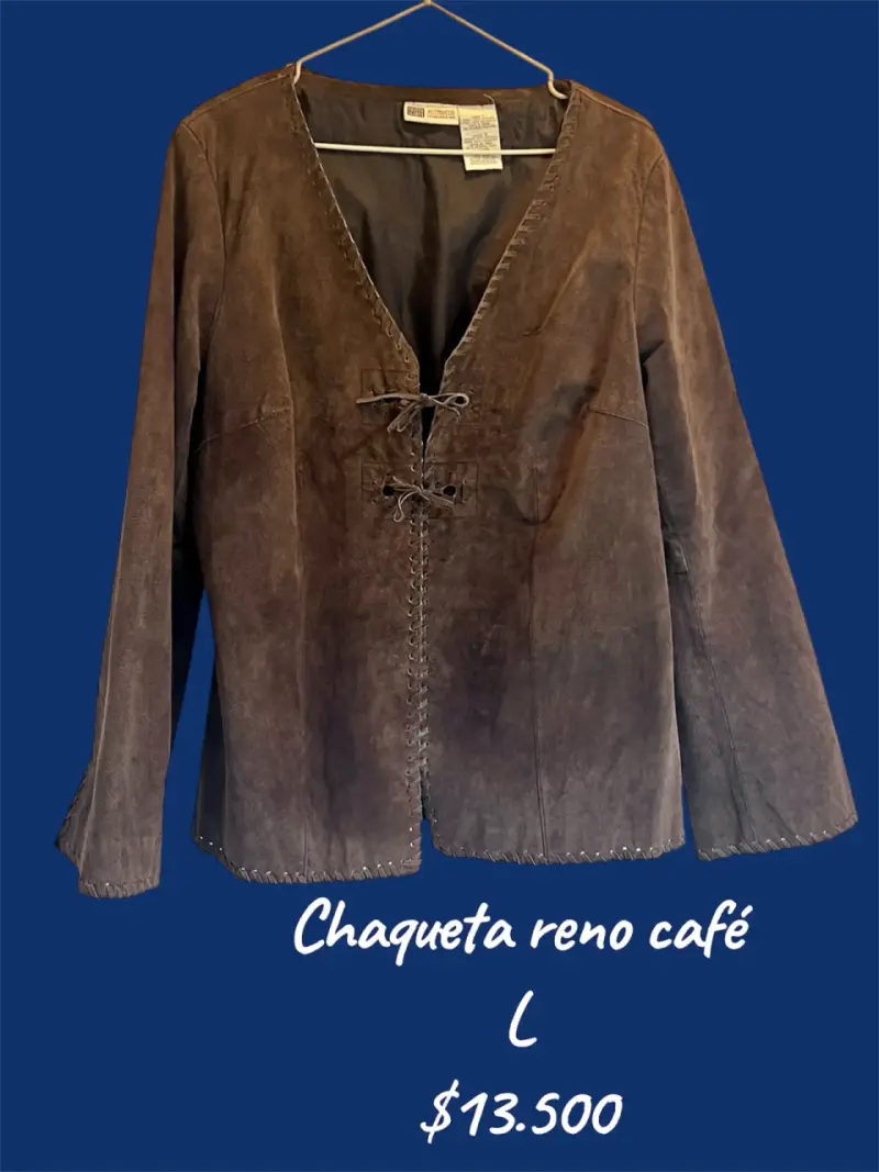 Chaqueta café de reno - 1