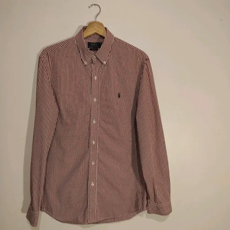 Camisa de rayas Polo Ralph Lauren talla M - 1