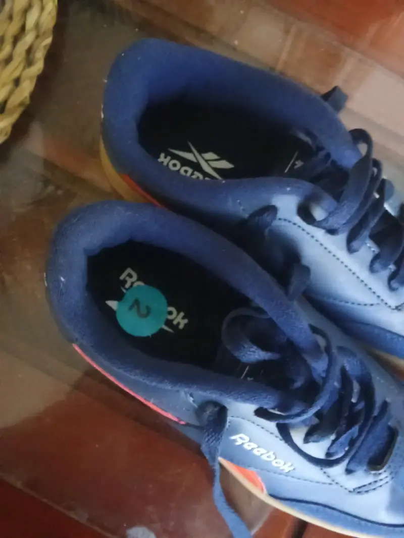 Zapatillas Reebok azul y rojo - 3