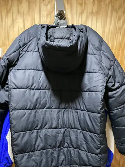 Chaqueta acolchada negra Diadora - miniatura 2