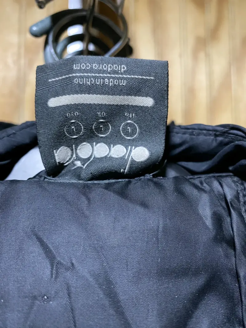 Chaqueta acolchada negra Diadora - 3