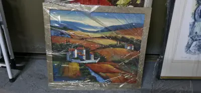 Cuadro paisajístico enmarcado - miniatura 1