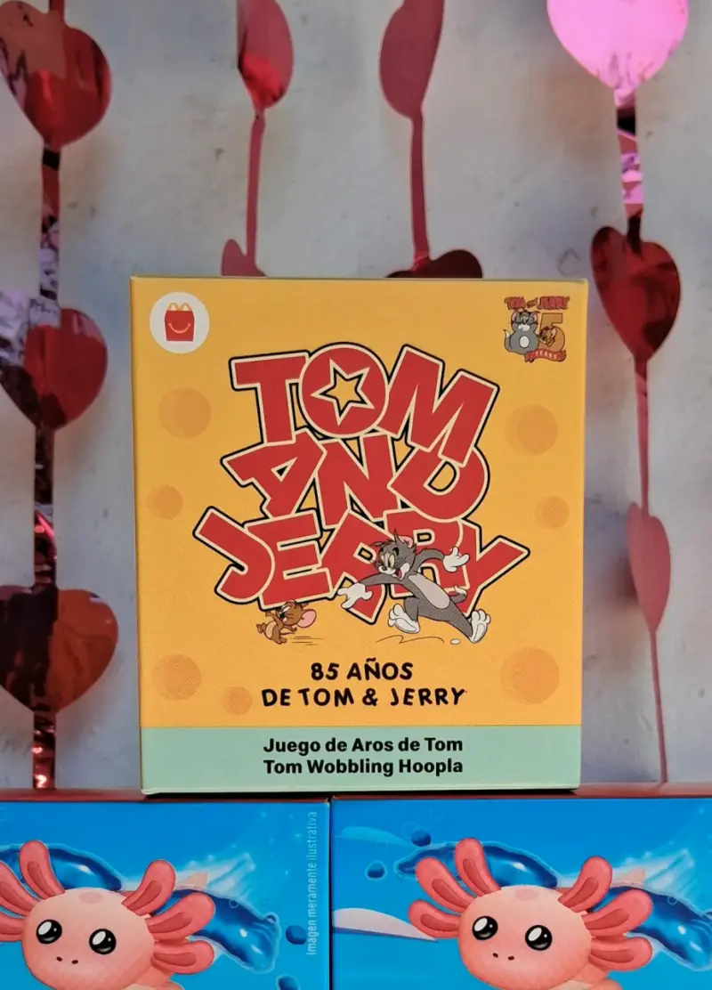 Juego de aros Tom y Jerry