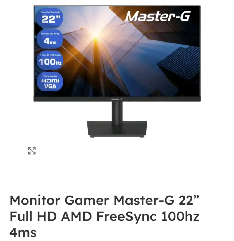 Monitor Full HD 22 pulgadas Master-G - 2