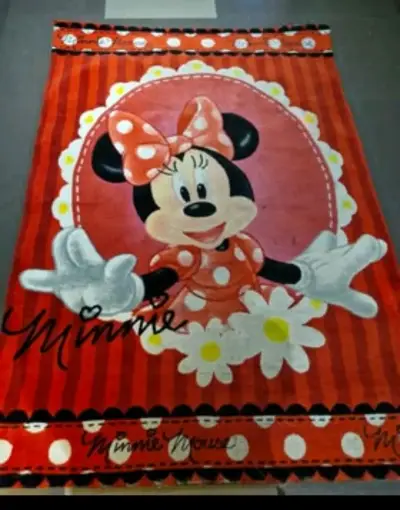 Alfombra Minnie Mouse infantil - miniatura 1