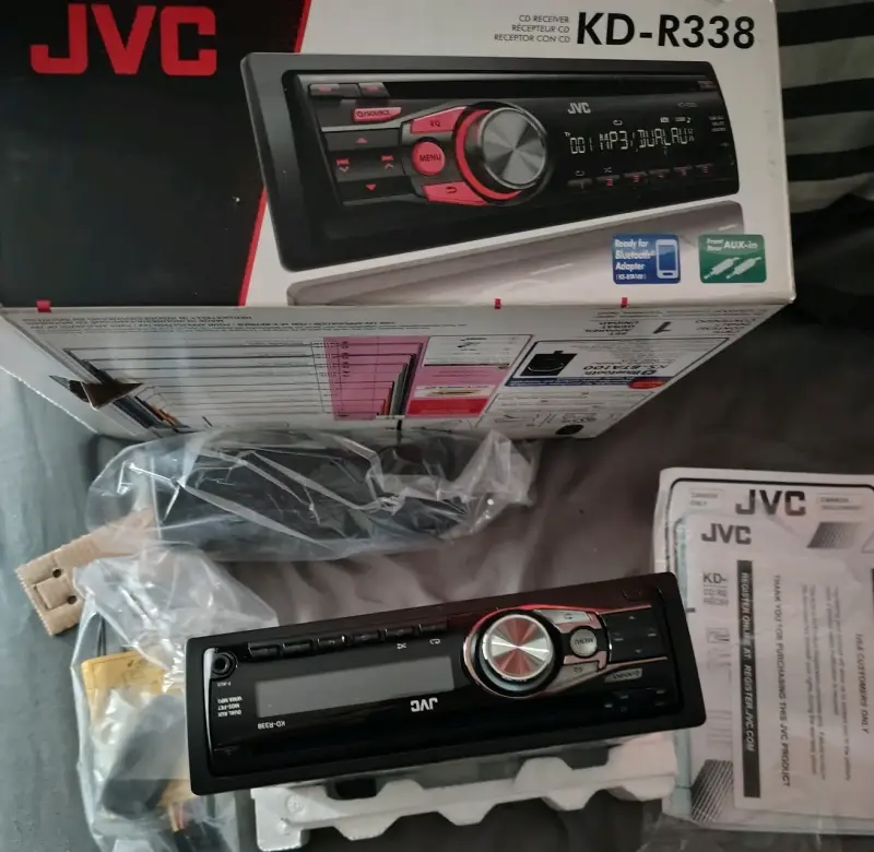 Radio para auto JVC KD-R338