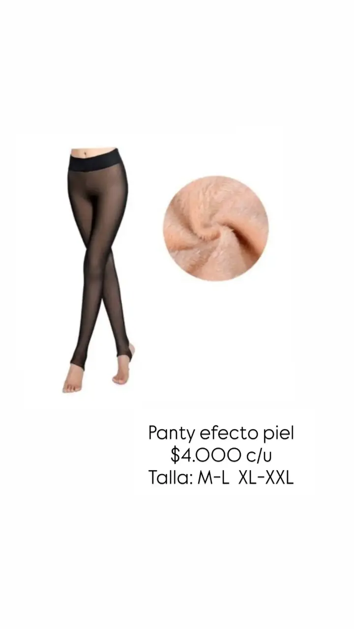 Panty efecto piel(XL-XXL) está publicación