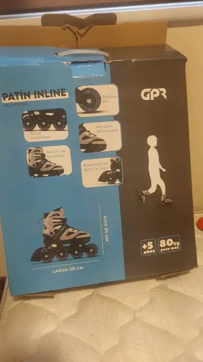 Patines en línea ajustables - miniatura 1