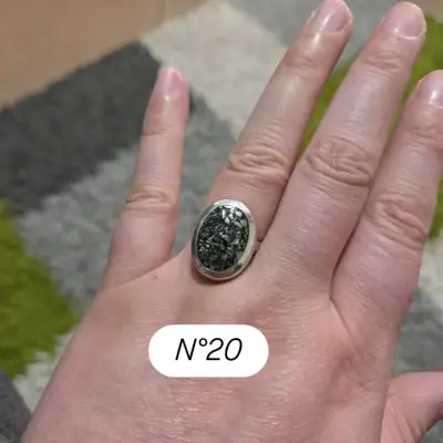 Anillo de plata calado - miniatura 2
