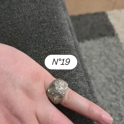 Anillo de plata calado - miniatura 6