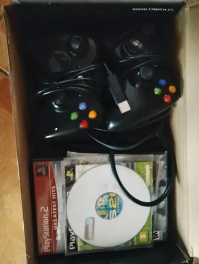 Consola PlayStation 2 clásica y xbox 360 - miniatura 3