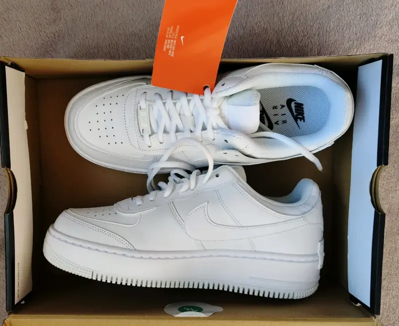 Zapatillas Nike AF1 Shadow Blancas - 5