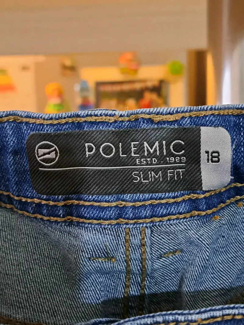 Jeans niño azul Polemic - 2