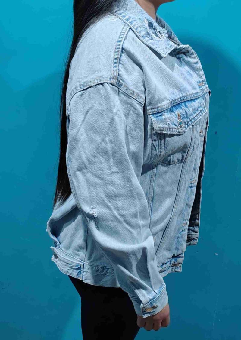 Chaqueta de mezclilla. - 3