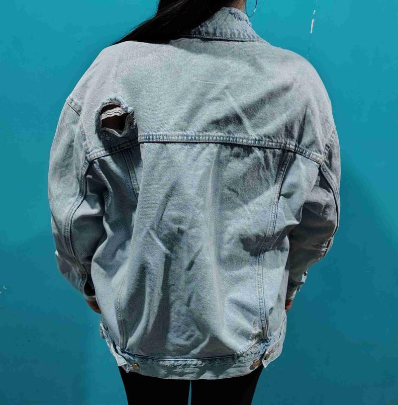 Chaqueta de mezclilla. - 4