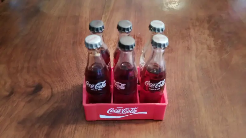 Mini Jaba Coca-Cola Vintage  6 Botellas - 1