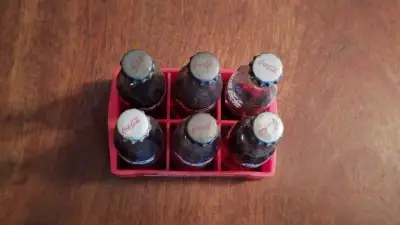Mini Jaba Coca-Cola Vintage  6 Botellas - miniatura 2