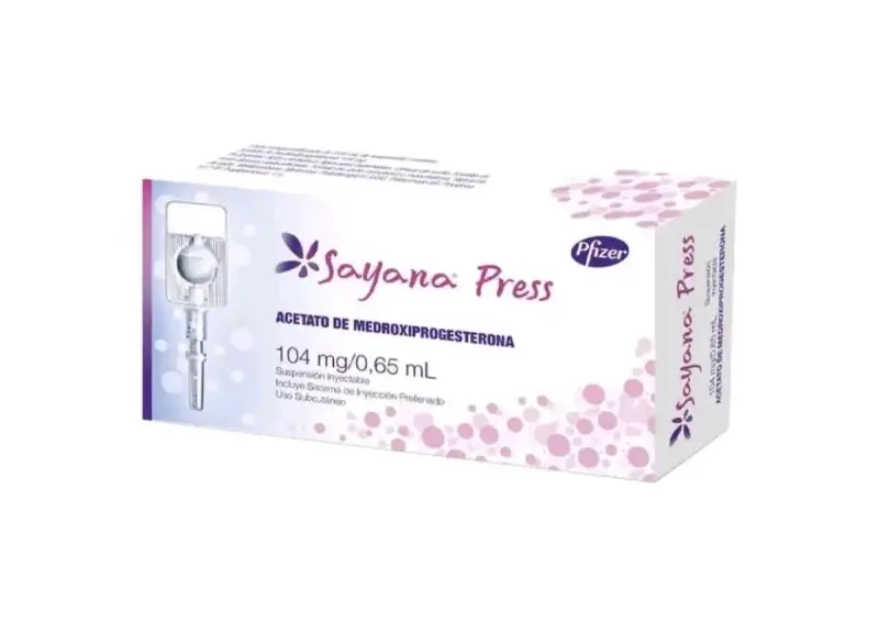 Sayana Press anticonceptivo inyectable