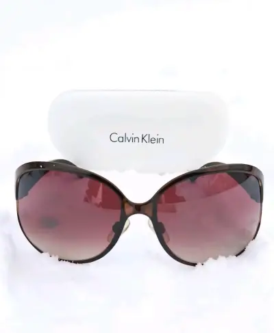 Gafas Sol C.Klein Satinada Marrón Degradadas Mujer - miniatura 3