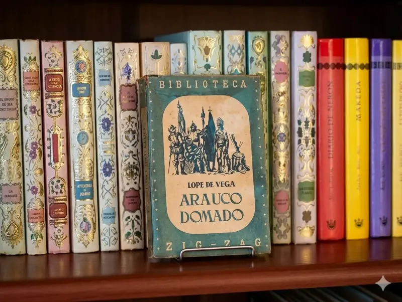 Arauco Domado - Lope De Vega año 1954 - 1