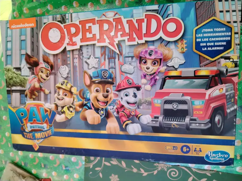 Juego de mesa Operando Paw Patrol