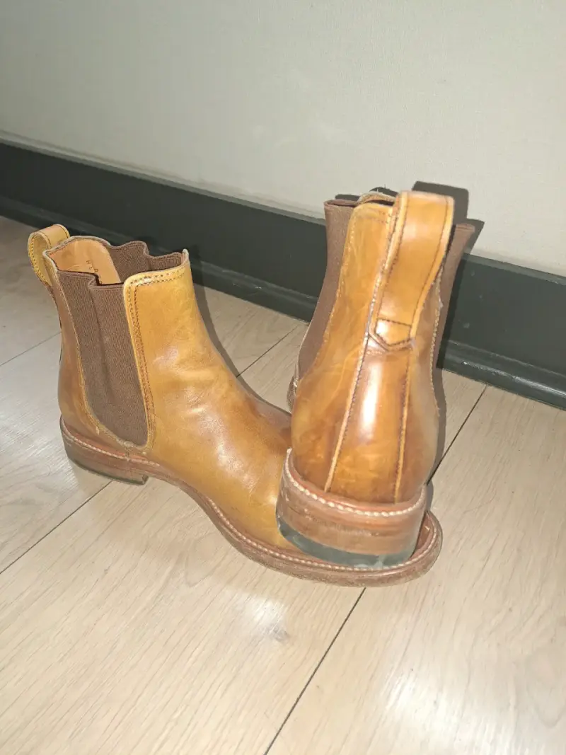 Botines cuero marrón hombre - 5