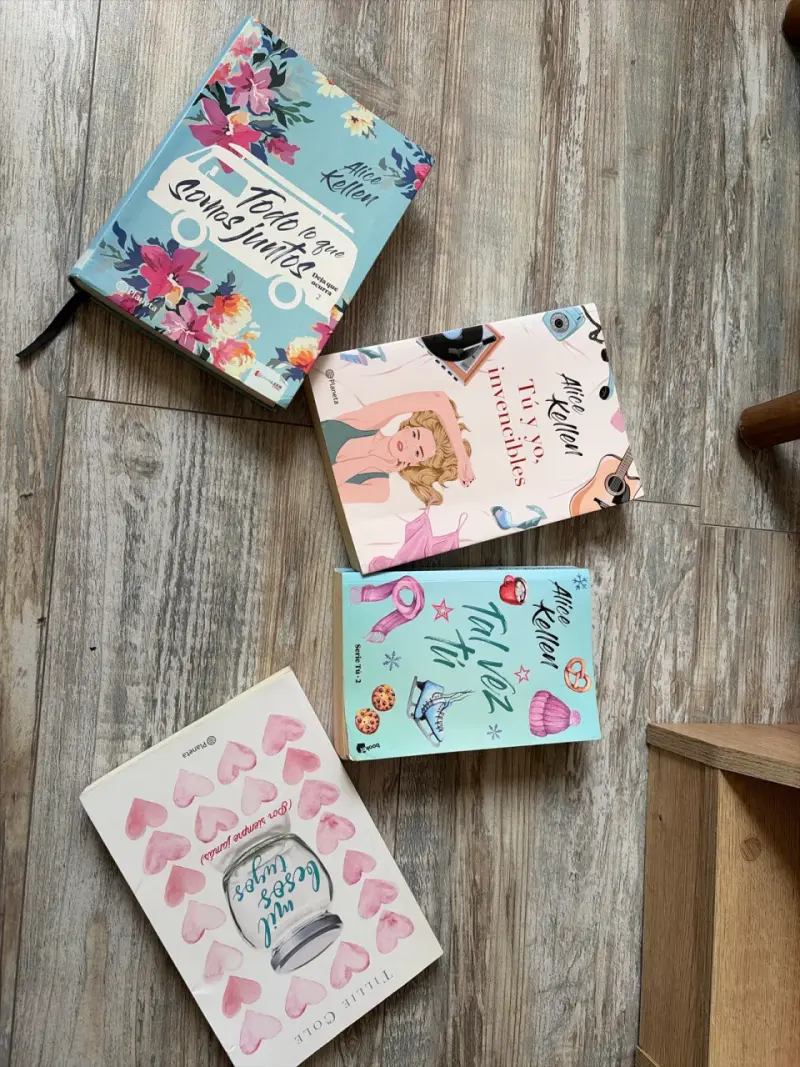 Set de libros de romance