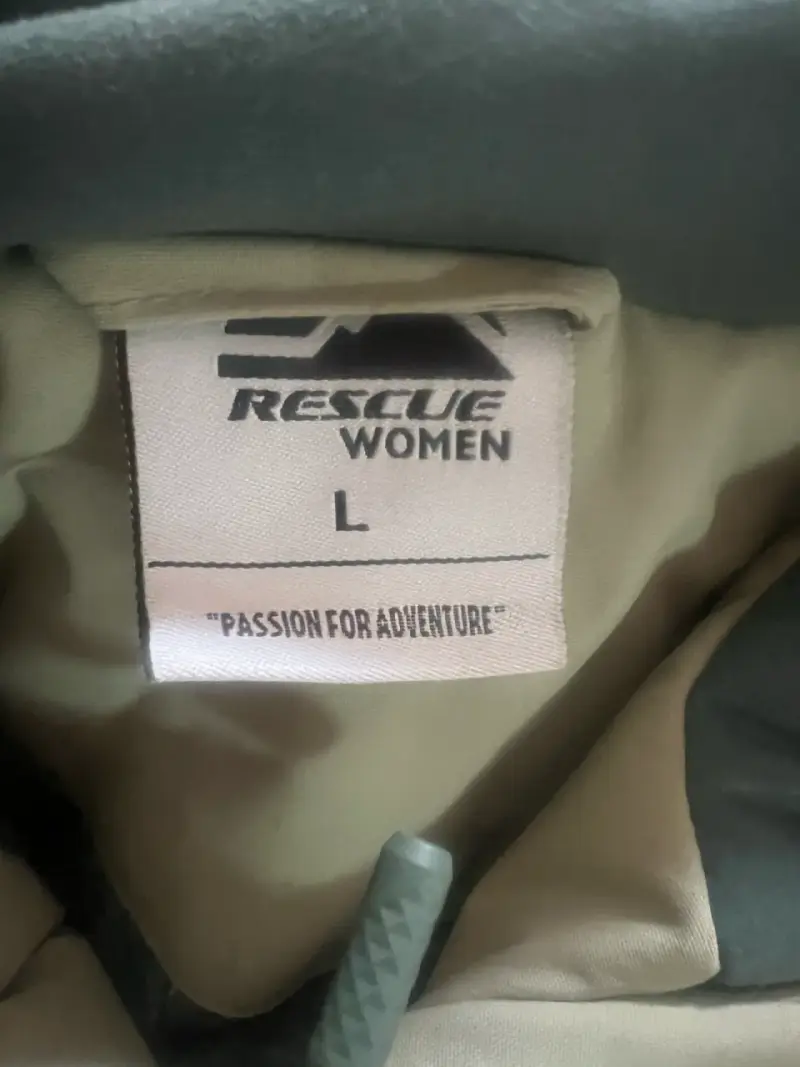 Chaqueta impermeable verde olivo - 5