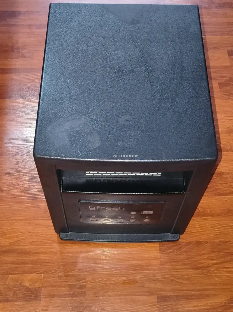 Calefactor bfresh negro compacto - 3