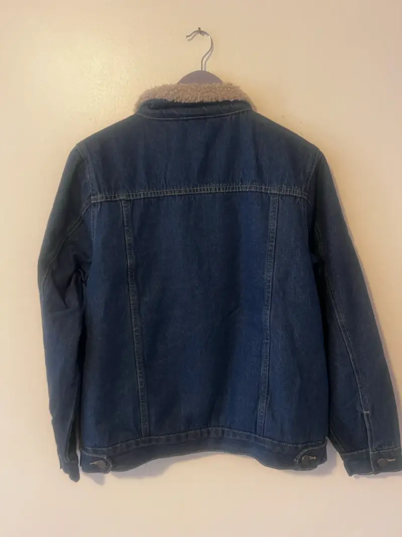 Chaqueta de mujer mezclilla con chiporro - 4