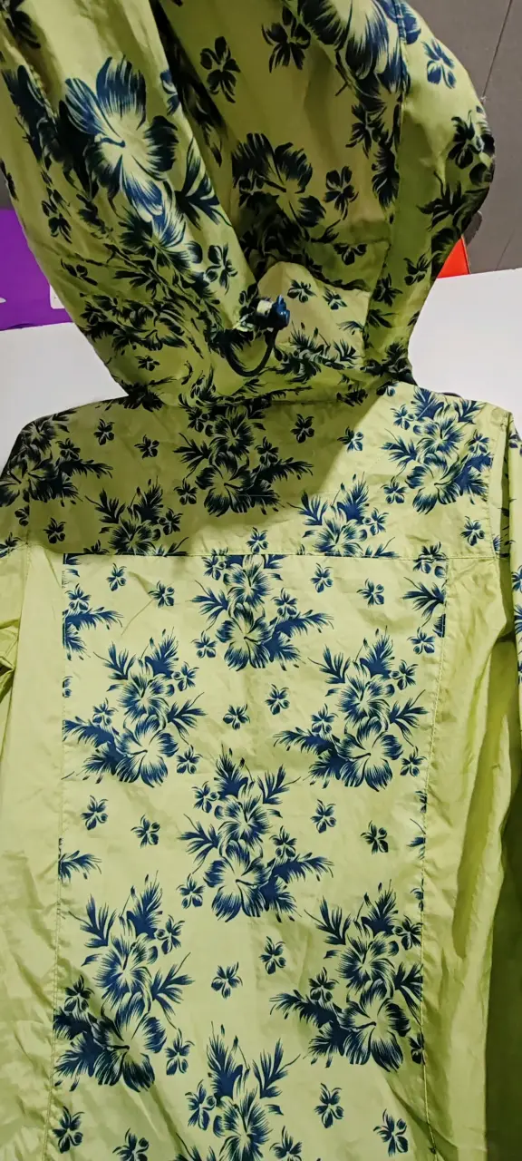 Corta viento estampado floral - 3