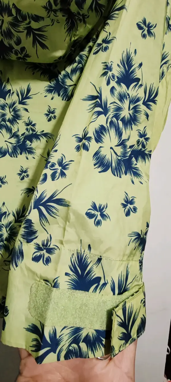 Corta viento estampado floral - 4
