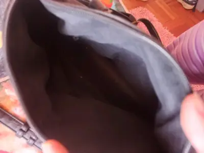Bolso negro estilo Secret - miniatura 5