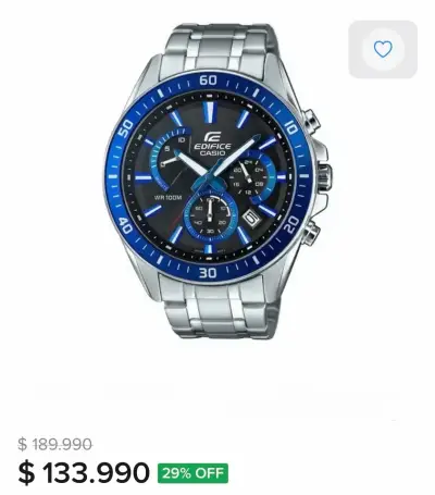 Reloj casio oficie - miniatura 3