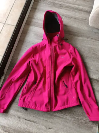 Chaqueta softshell fucsia deportivo - miniatura 3