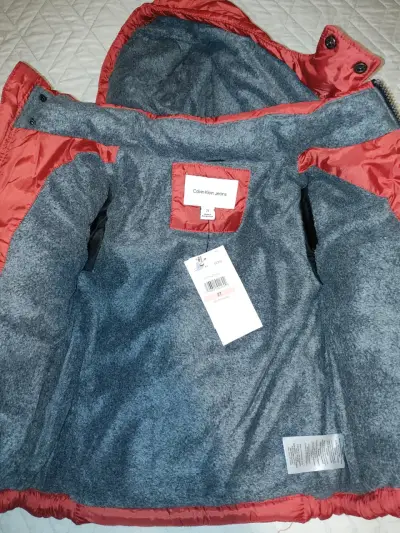 Chaqueta roja Calvin Klein - miniatura 2