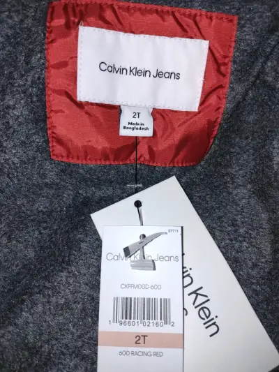 Chaqueta roja Calvin Klein - miniatura 3