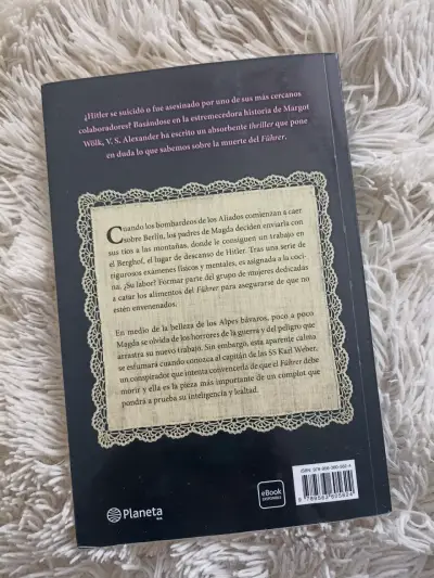 Libro 'La catadora de Hitler' de V.S Alexander - miniatura 2