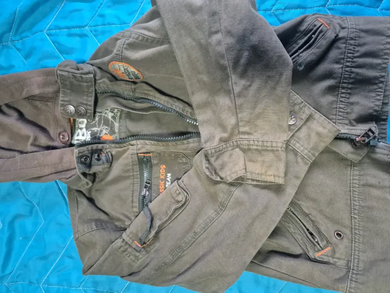 Chaqueta de mezclilla con forro - 4