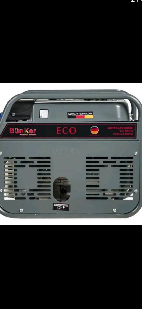 Generador profesional Bunker 6500W - 4