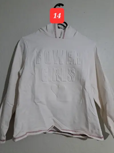 Polerón morado con oso de peluche - miniatura 3
