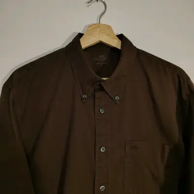 Camisa marrón Dockers talla L - miniatura 1
