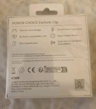 Auriculares Honor Choice negros - miniatura 2