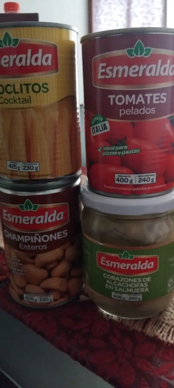 Pack de conservas Esmeralda
