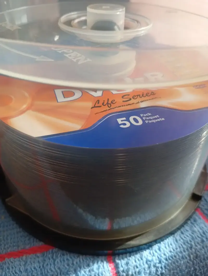 Paquete 50 DVDs Verbatim - 2